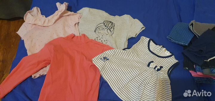 Детские вещи пакетом для девочек 80-92