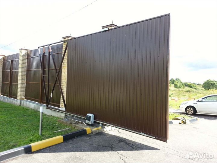 Ворота на дачу 