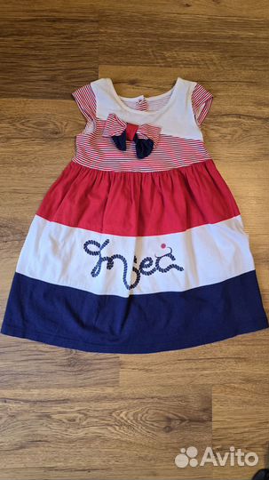 Платья пакетом для девочки 104 110,H&M