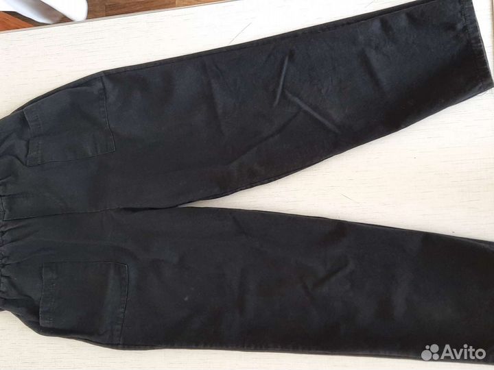 Летние брюки черные
