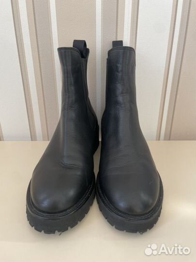 Ботильоны женские Hogl 40 кожа черные