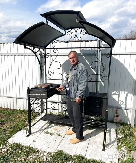 Мангал кованый