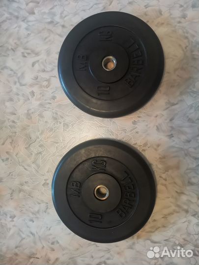 Распродаю блины, гантели, гриф для штанги