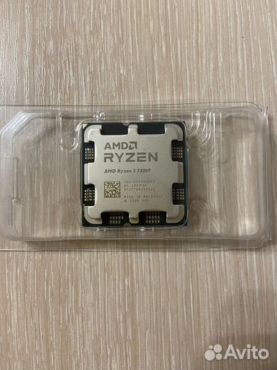 Процессор Ryzen 5 7500f, новый