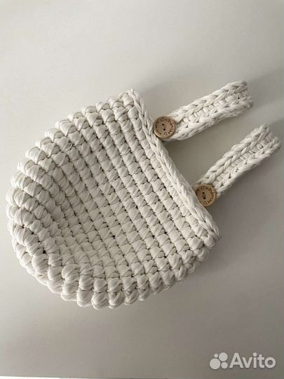 Корзина вязанная подвесная органайзер хранение