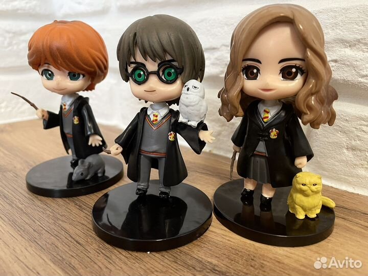Фигурки Гарри Поттер Рон и Гермиона большие