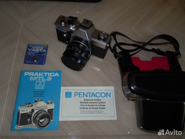 Пленочный фотоаппарат praktica MTL3