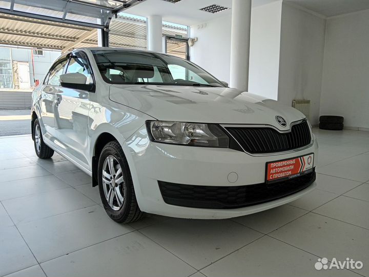 Skoda Rapid 1.6 МТ, 2018, 128 000 км