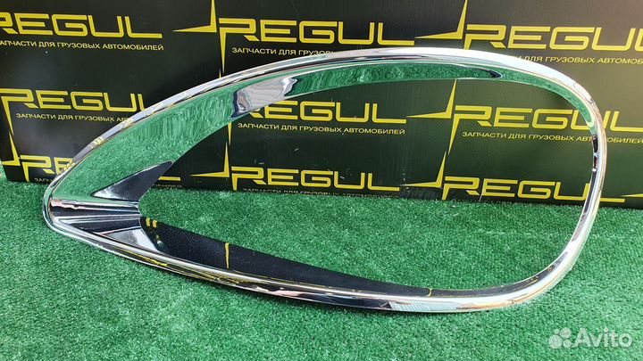 Рамка фары(очки) хром freightliner columbia компле