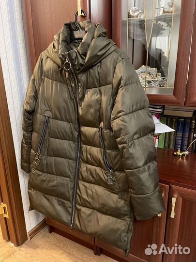 Куртка пальто пуховик зимний женский