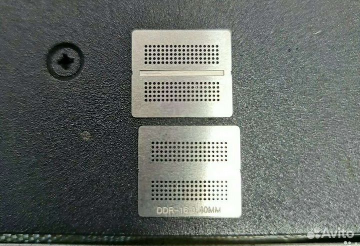 Трафарет DDR6 gddr6 + BGA шары и флюс