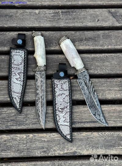 Нож Дамаск рог лося (Арт.49875)