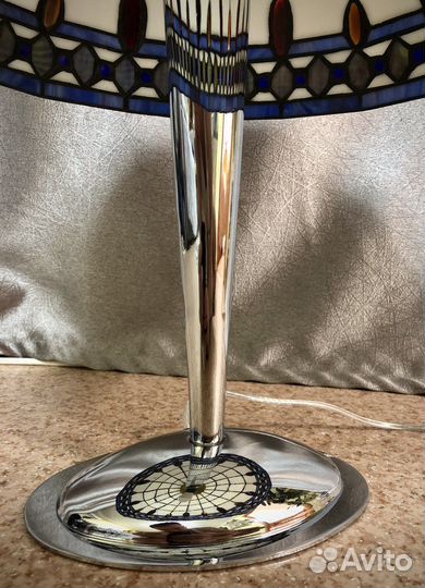 Лампа настольная Тиффани, Tiffany, антиквариат