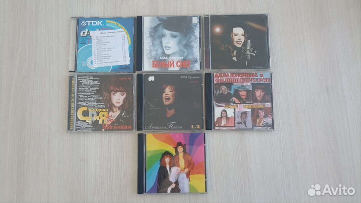 Музыкальные cd диски Алла Пугачева