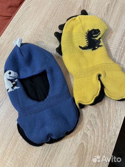 Шапки шлемы манишка для мальчика