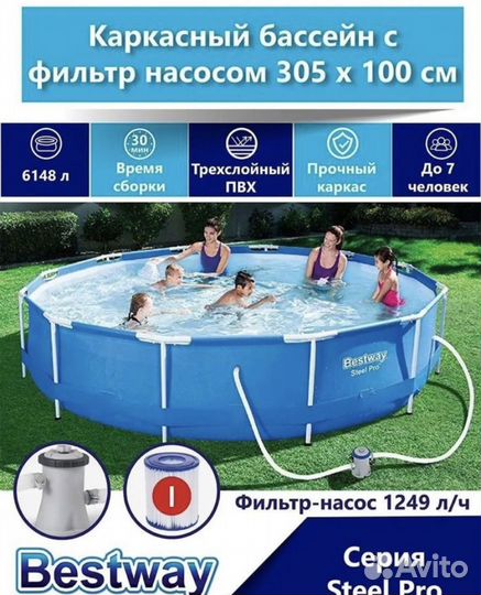 Каркасный бассейн