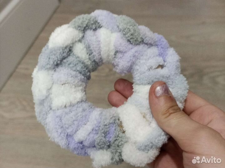 Резинки для волос вязанные