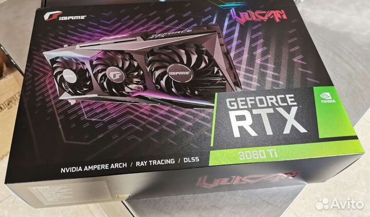 RTX 3060 ti igame vulcan