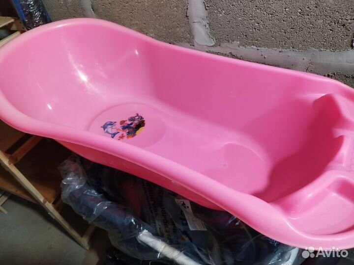 Ванночка, гамак и горка для купания малышей