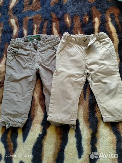 Вещи пакетом на мальчика 74