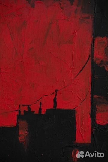 Картина «Закат» интерьерная