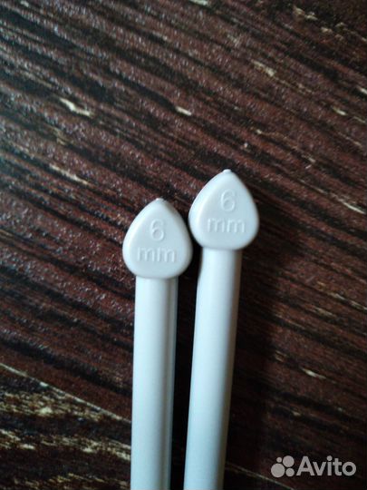 Спицы для вязания 6мм