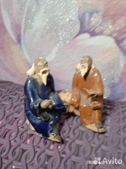 Статуэтки миниатюры мудрецов Китай