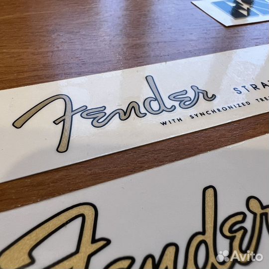 Fender, Gibson, ESP и другие waterslide деколи