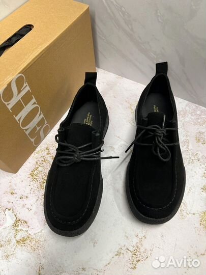 Ботинки на уральна замша