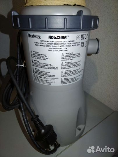 Фильтр насос для бассейна bestway 58386