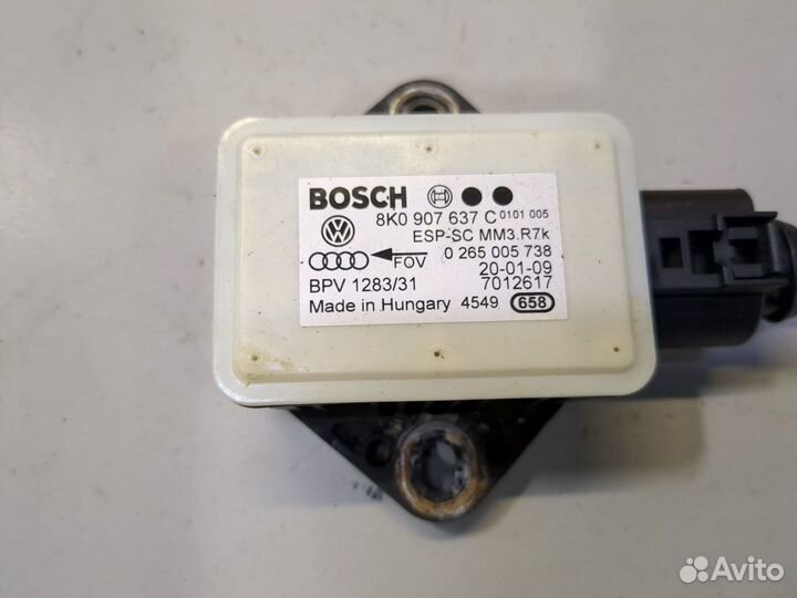 Датчик ускорения Audi A5, 2009