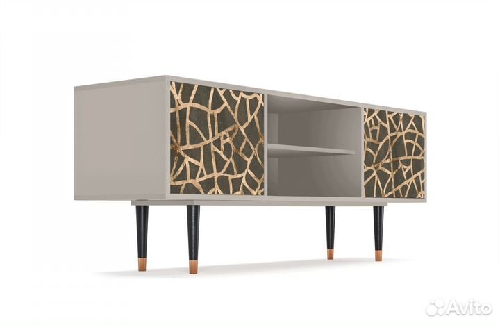 Тв-тумба T2 - Сатин - Enlarged Leaf