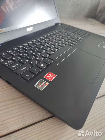 Мощный Acer ryzen 8ядер-поток 5-3500U/12GB/SSD-512