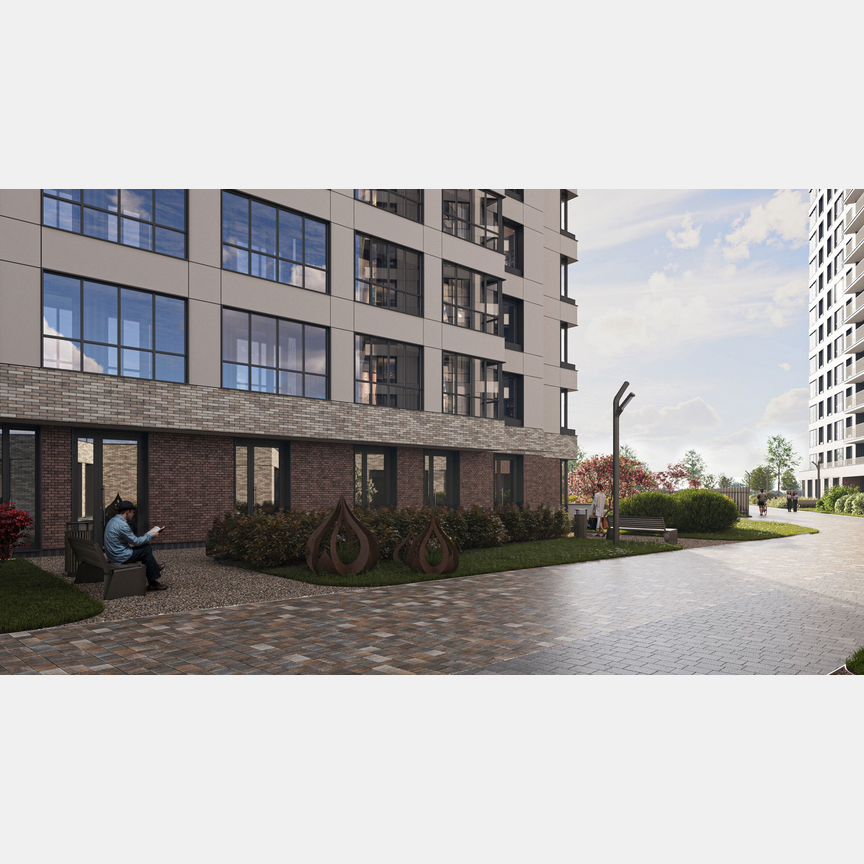2-к. квартира, 67 м², 2/18 эт.
