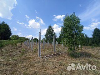 Фундамент на жб сваях под ключ / Забивка свай