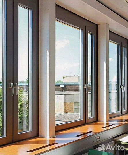 Окна алюминиевые в любое помещение