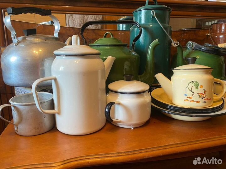 Эмалированная посуда СССР