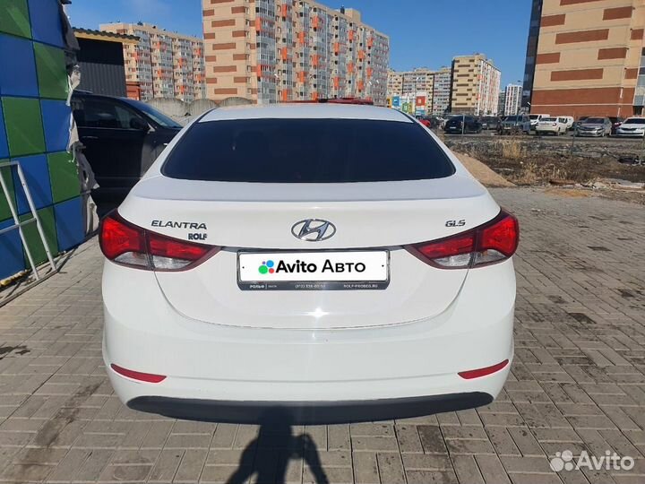 Hyundai Elantra 1.6 AT, 2015, 159 422 км