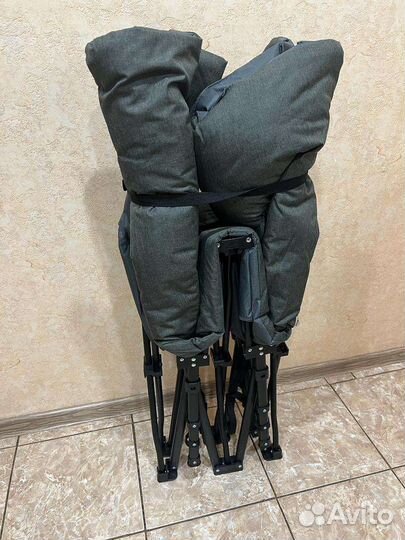 Раскладушка с матрасом