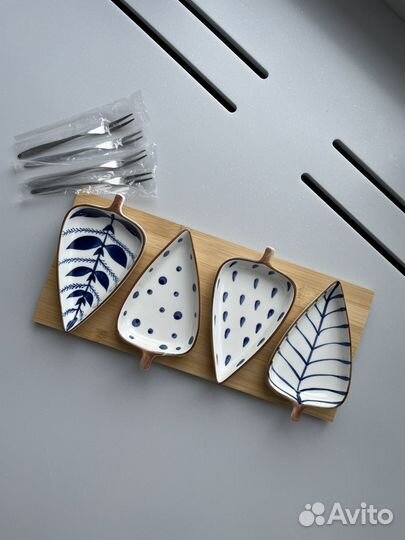 Менажница деревянная прямоугольная ScandyJ