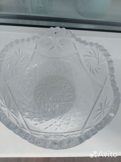 Хрустальная конфетница, салатник