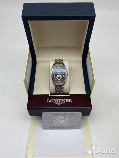 Часы Longines Evidenza Moon Phase полный календарь