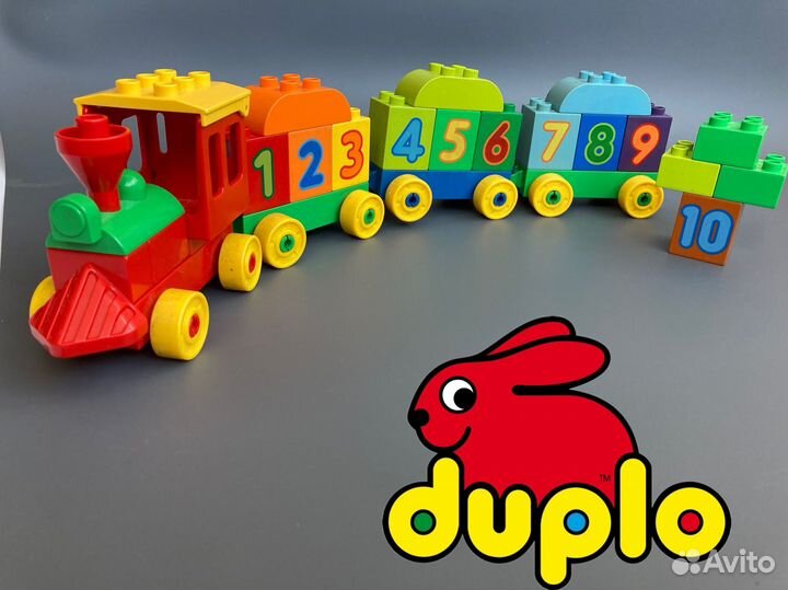 Lego duplo поезд