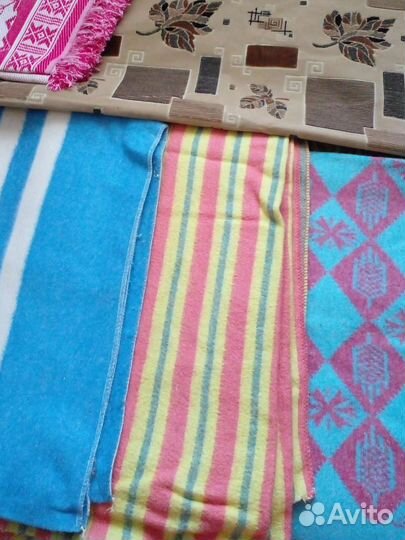 Одеяло шерстяное байковое СССР