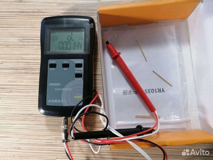 Измеритель внутреннего сопротивления аккумуляторов