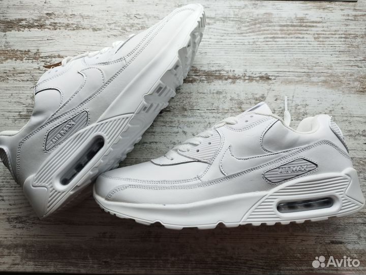 Кроссовки nike air max 90 белые