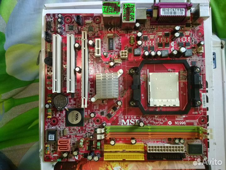 Рабочие мат. платы ECS s775,sAM2+ Asus,Jetway