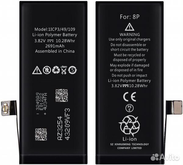 Аккумулятор iPhone 8 Plus Оригинал