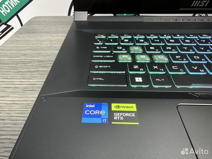 MSI 144Hz 16 ядер i7-12650 16Gb RTX 4060 8Gb SSD