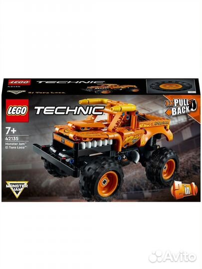 Новый Lego Technic 42135 Monster Jam El Toro Loco